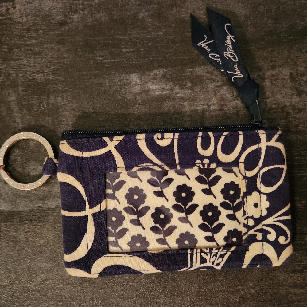 Vera Bradley Coin Purse Zip ID